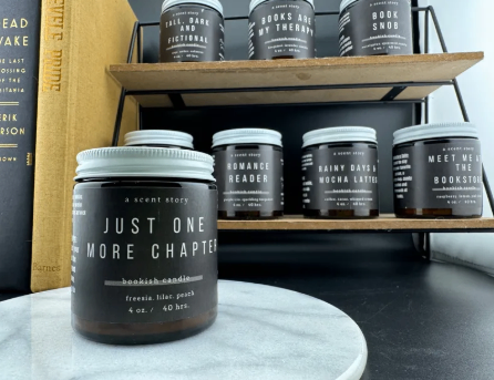 Bookish Candles