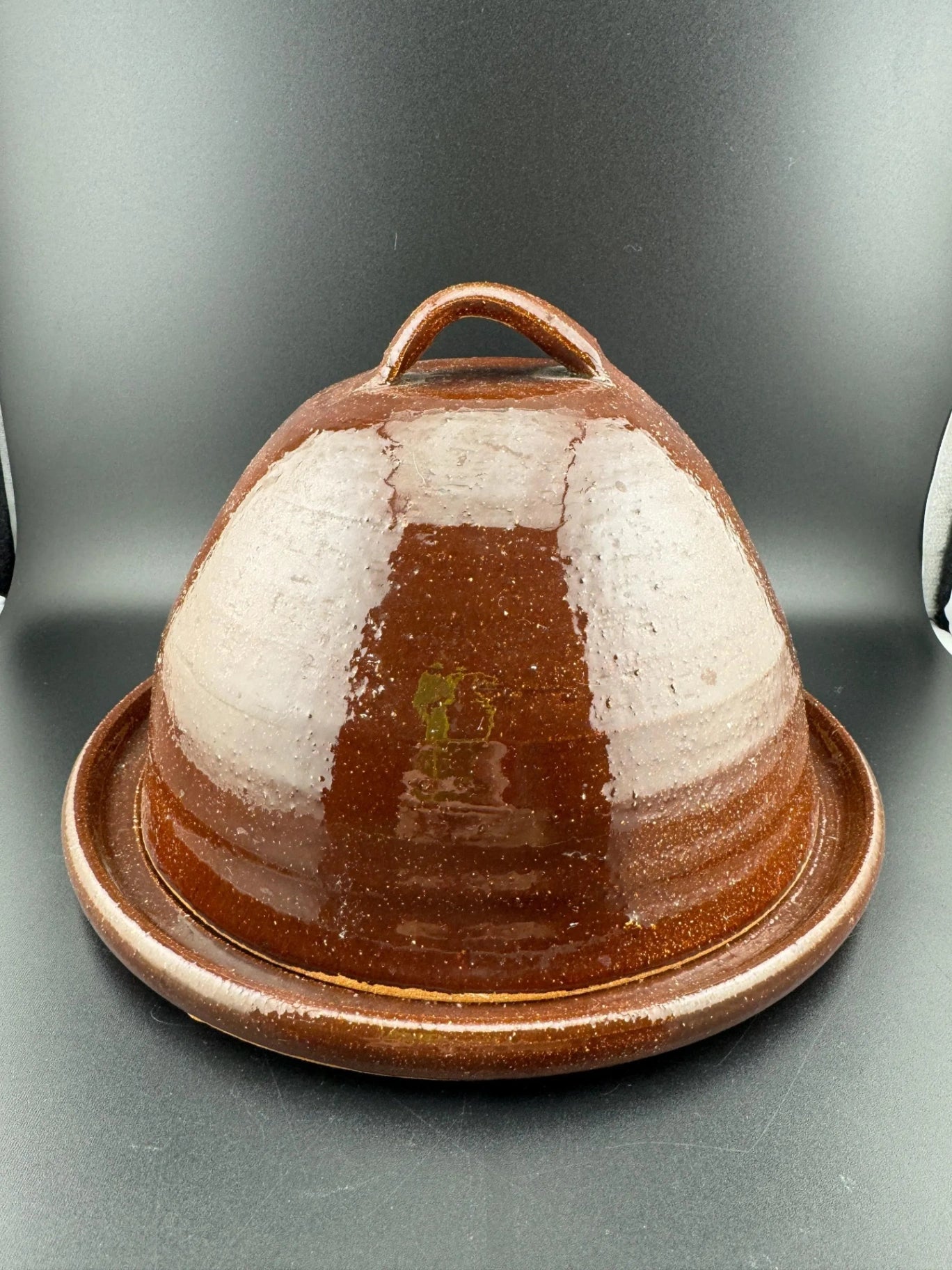 Glazed Pottery, Domed Butter Dish
