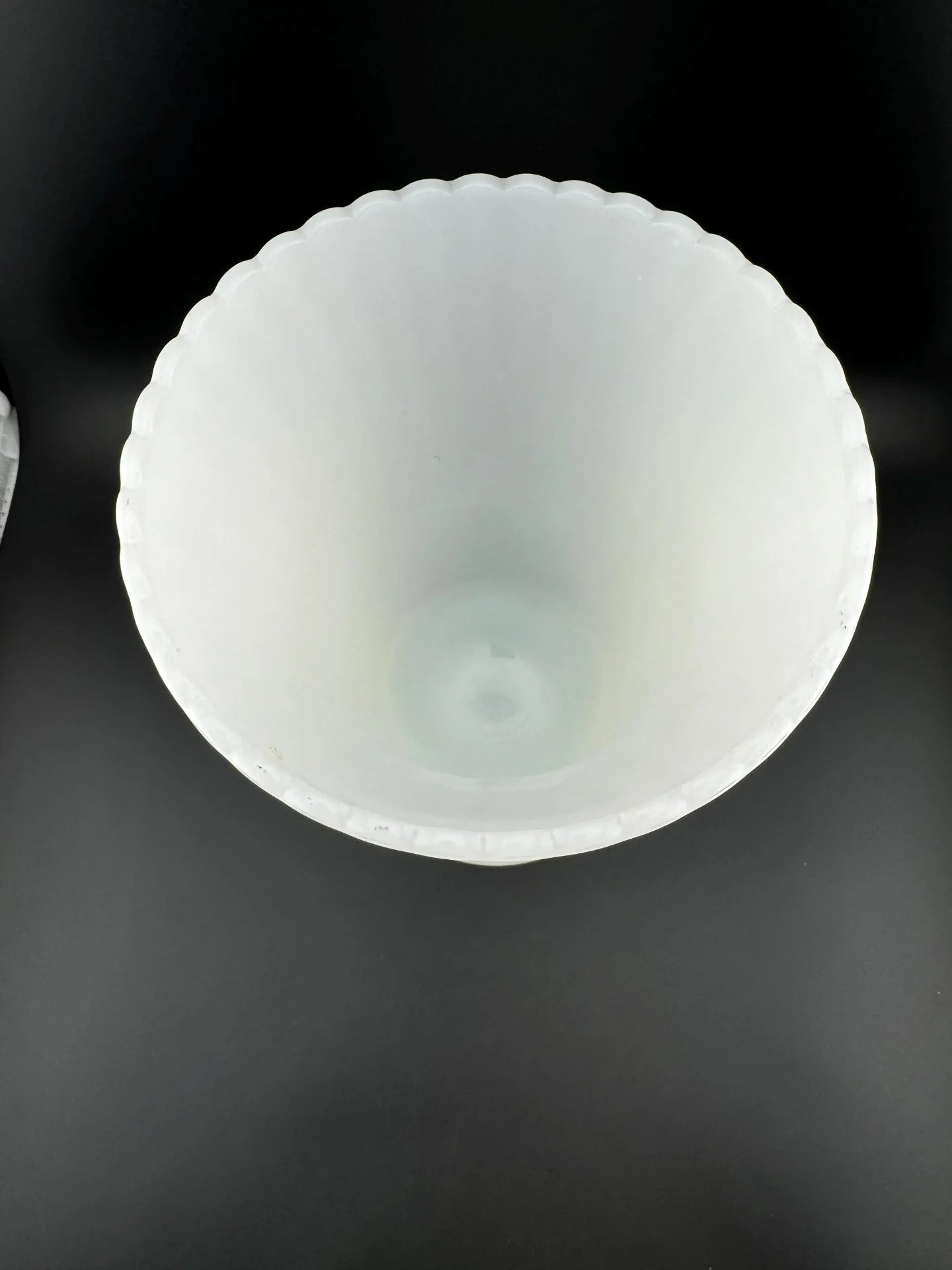 Vintage E.O. Brody Co. Milk Glass Vase