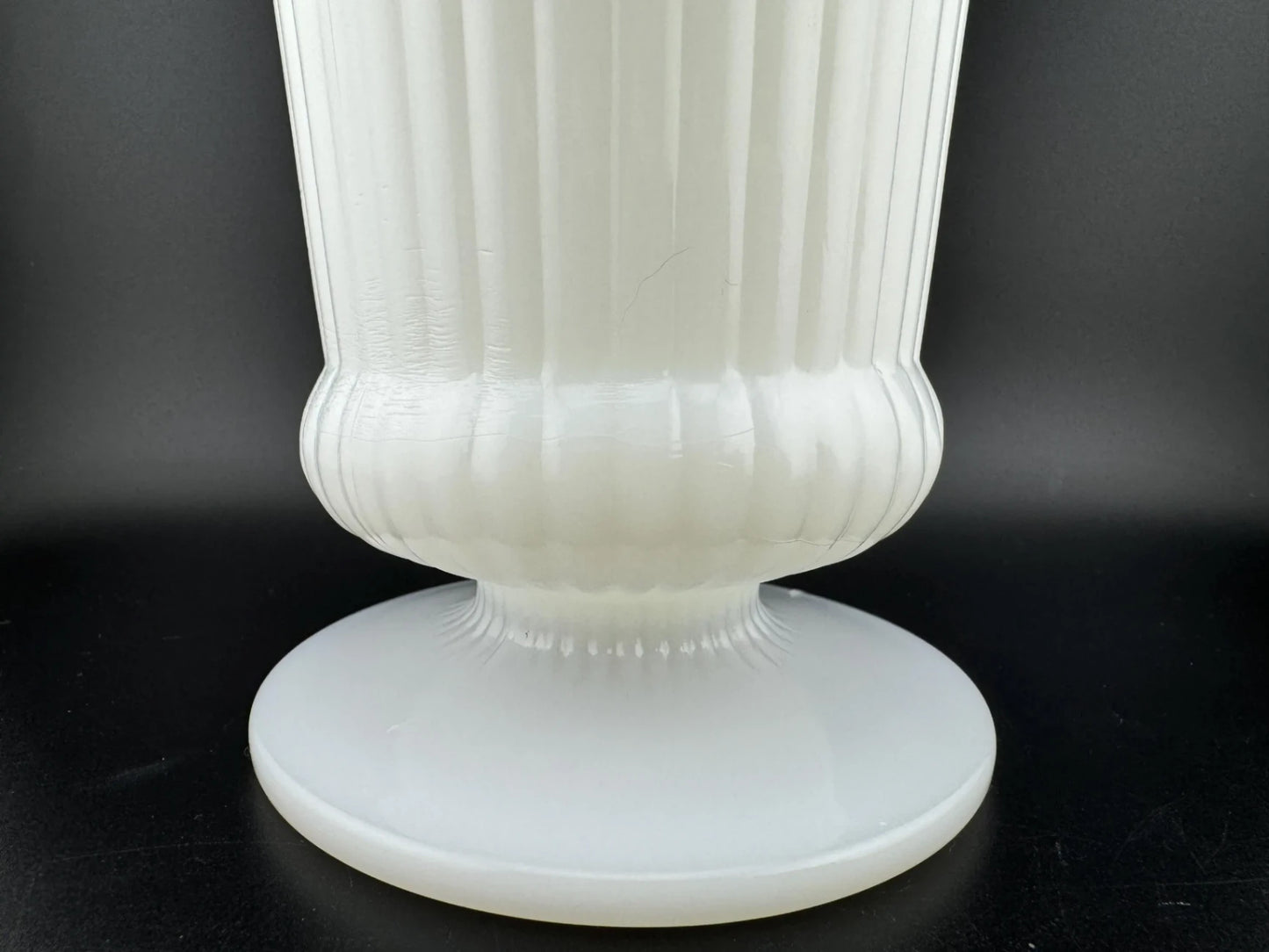 Vintage E.O. Brody Co. Milk Glass Vase