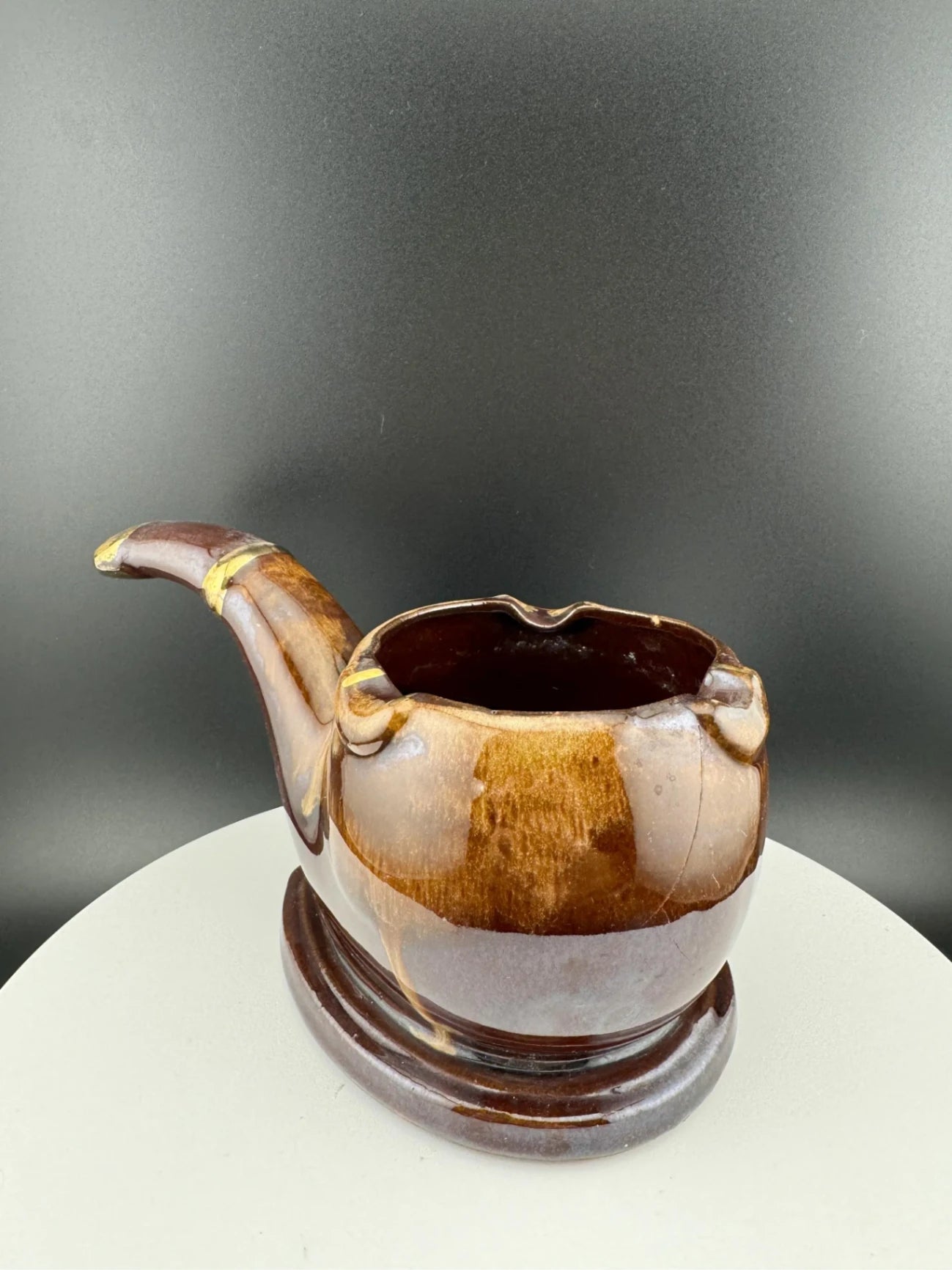 Vintage Napcoware Ceramic Pipe-Shaped Ashtray