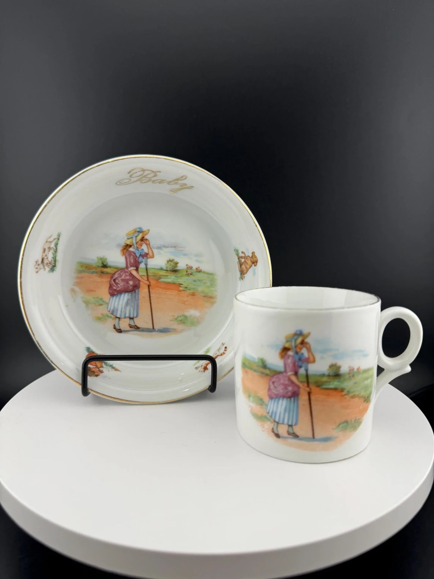 Vintage Nursery Rhyme Tea Cup - Cup Only