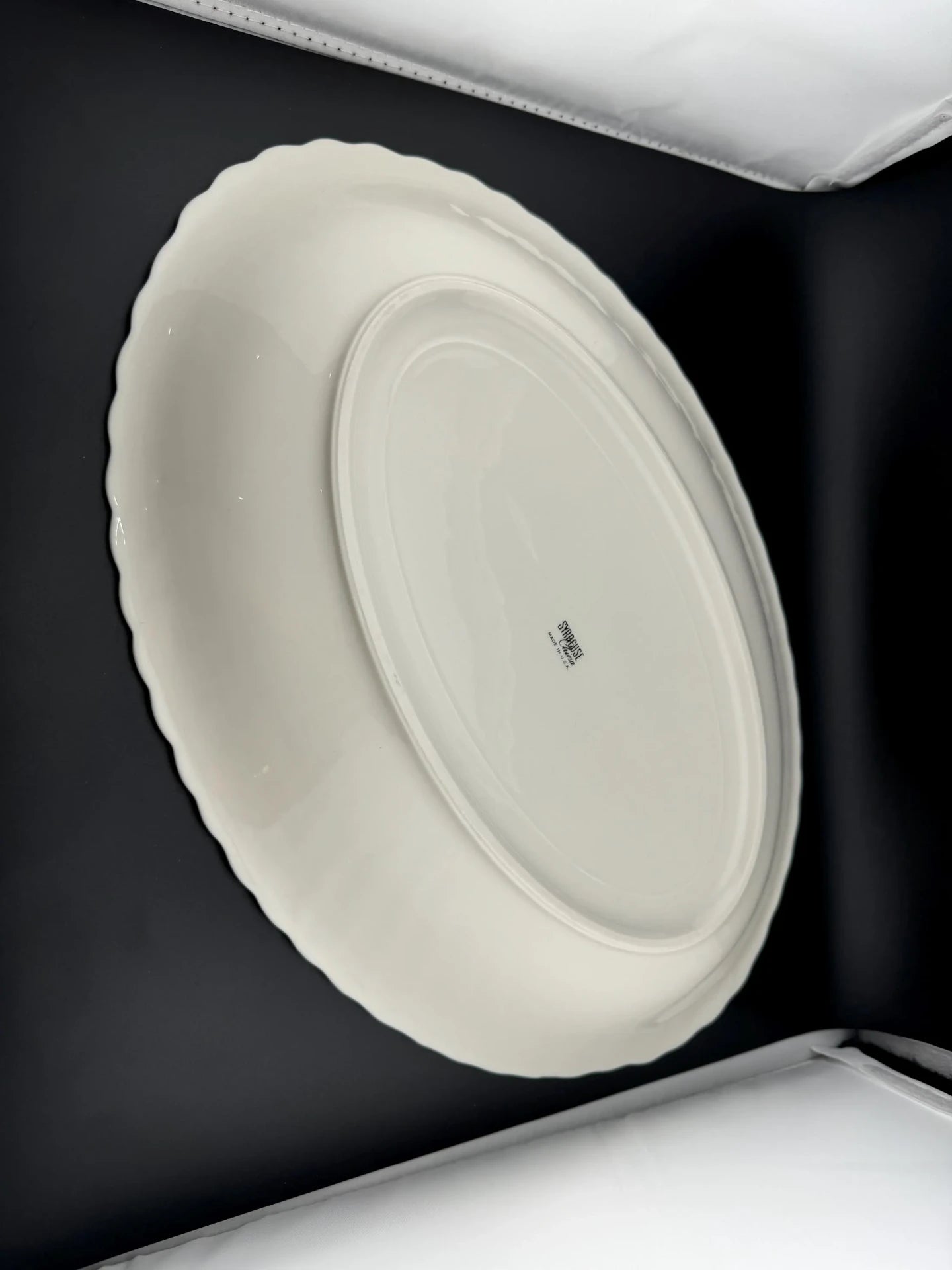 Mid Century Syracuse China Elizabeth Lily Pattern 14" Serving Platter