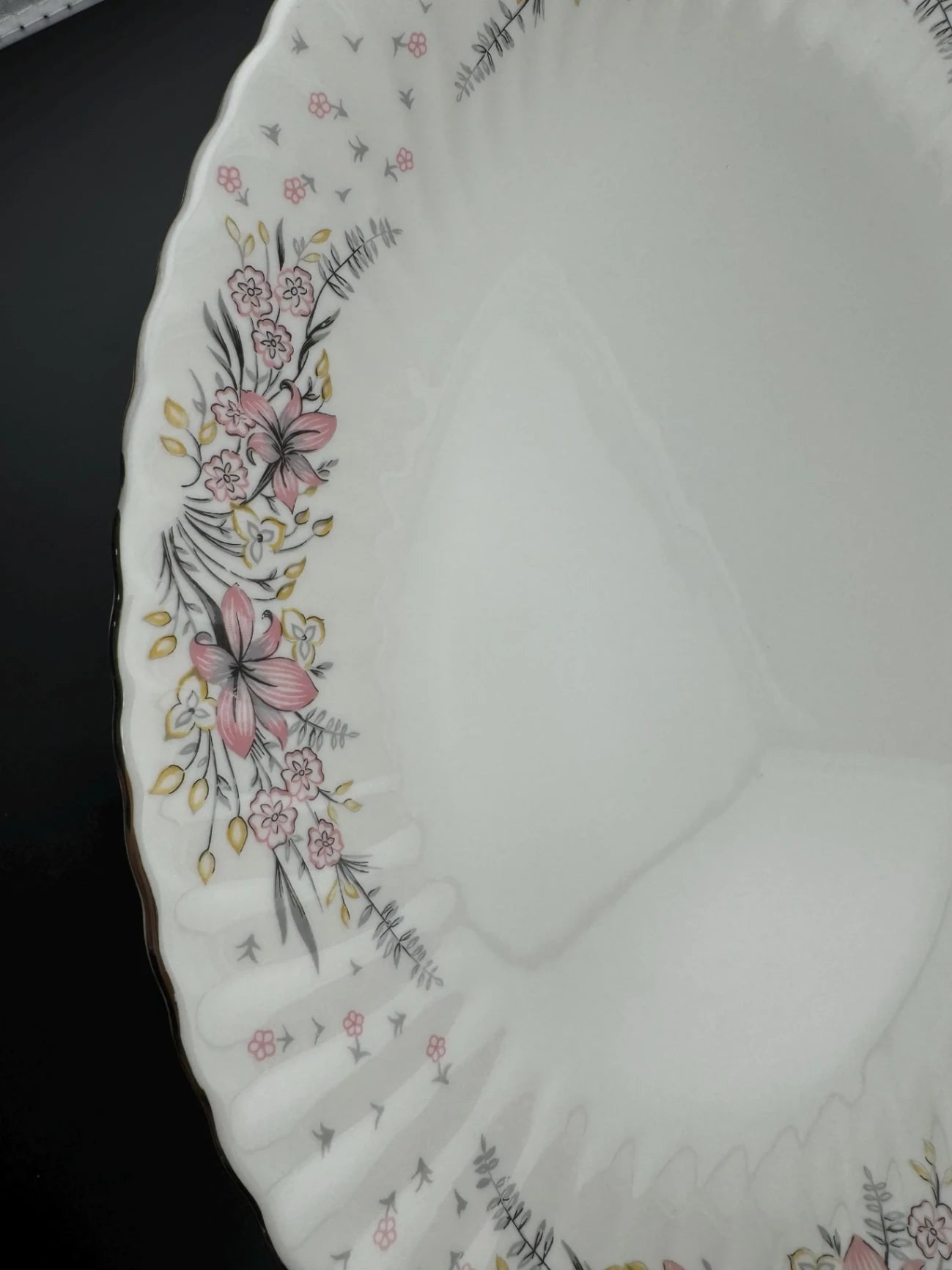 Mid Century Syracuse China Elizabeth Lily Pattern 14" Serving Platter