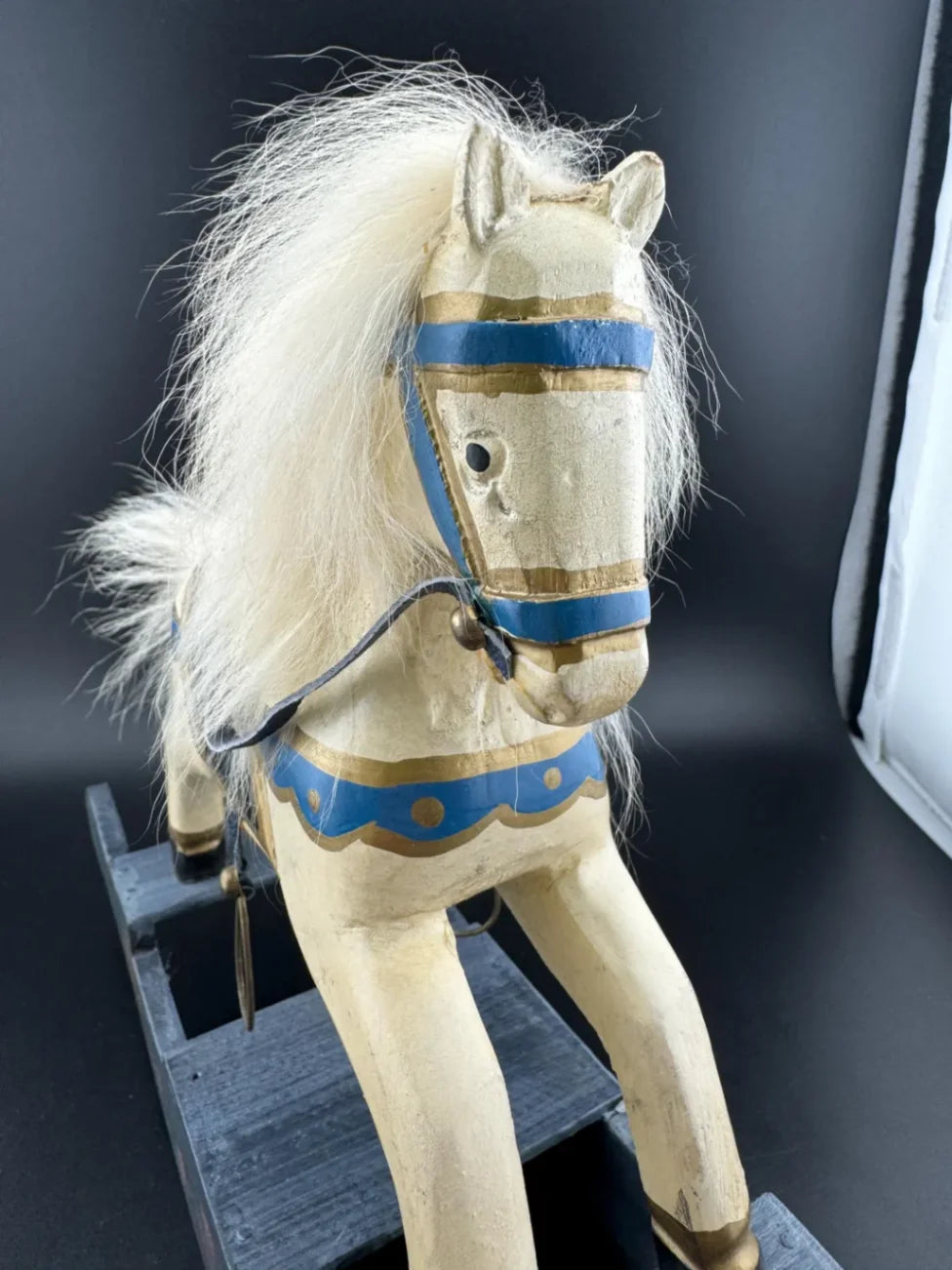 Rock A Bye Wooden Rocking Horse by Ashton Drake
