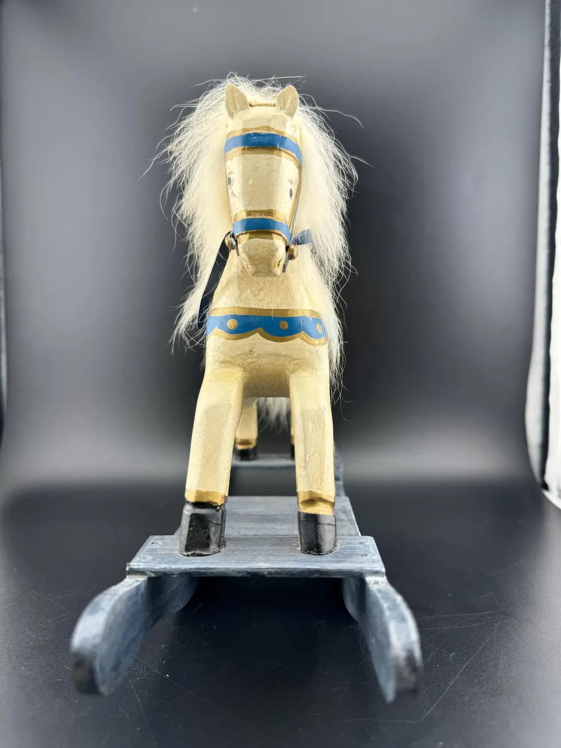 Rock A Bye Wooden Rocking Horse by Ashton Drake