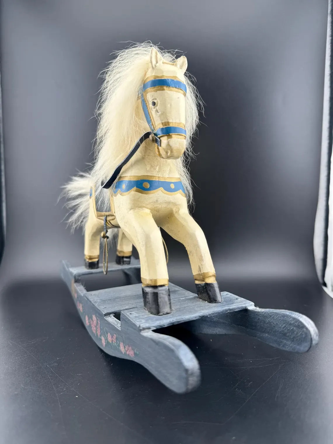 Rock A Bye Wooden Rocking Horse by Ashton Drake