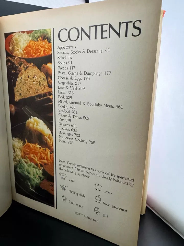 The Culinary Arts Institute Cookbook - 1985 Hardcover