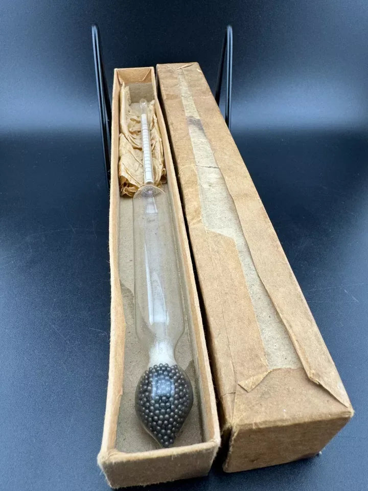 Vintage Glass Tube Saccharometer