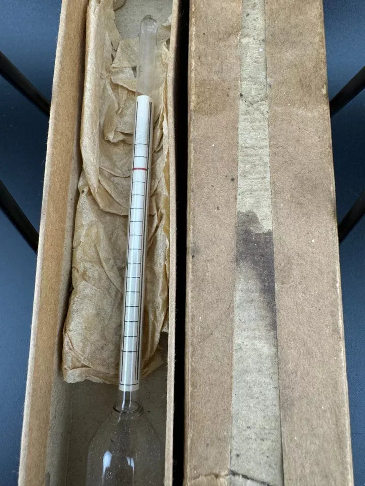 Vintage Glass Tube Saccharometer
