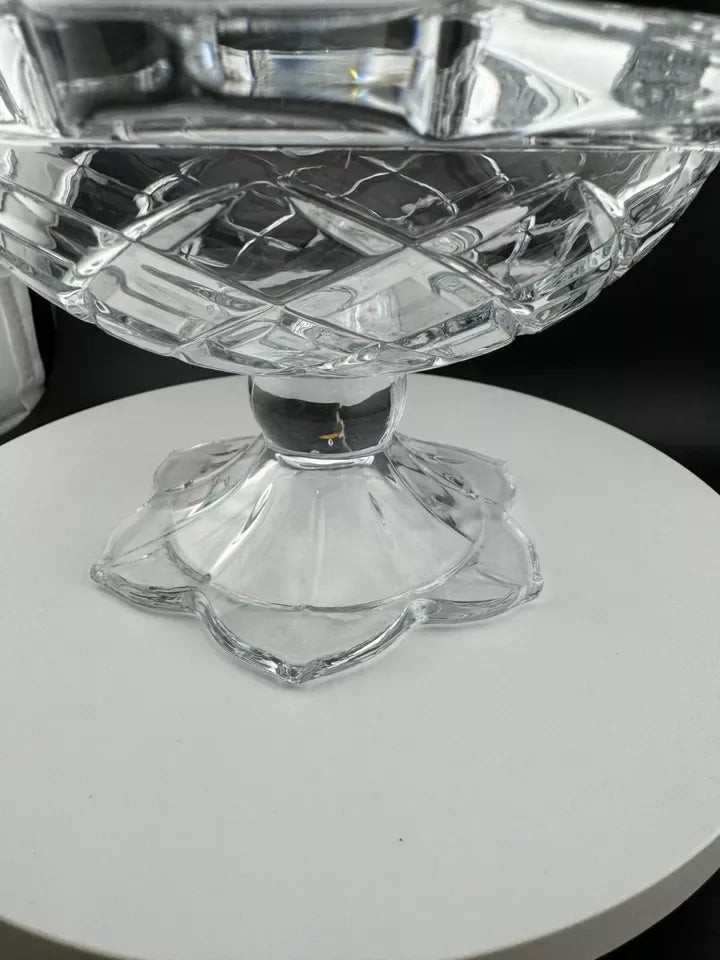 Crystal Pedestal Candy/Nut Dish