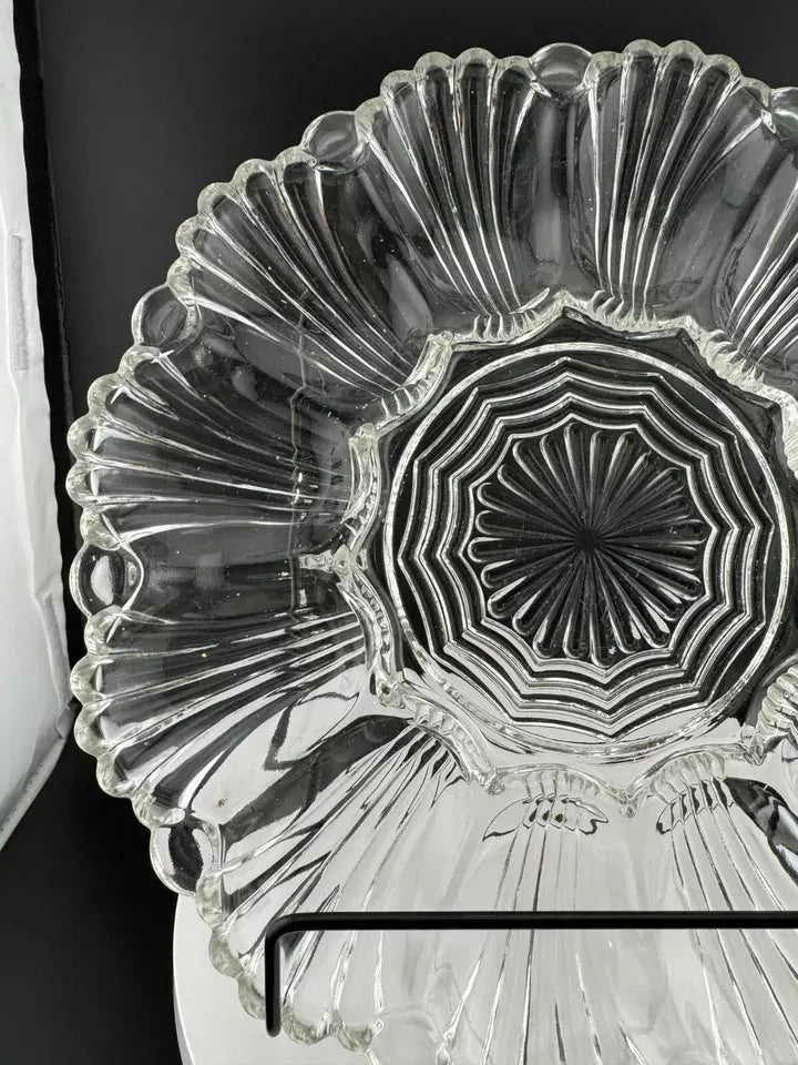 Vintage Anchor Hocking Deviled Egg Plate