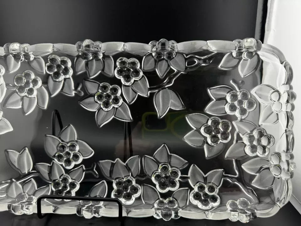 Mikasa Carmen Crystal Canape Tray