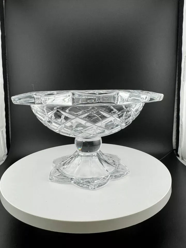 Crystal Pedestal Candy/Nut Dish