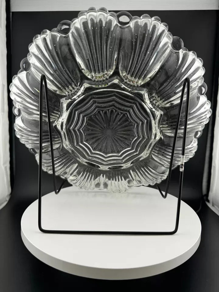 Vintage Anchor Hocking Deviled Egg Plate