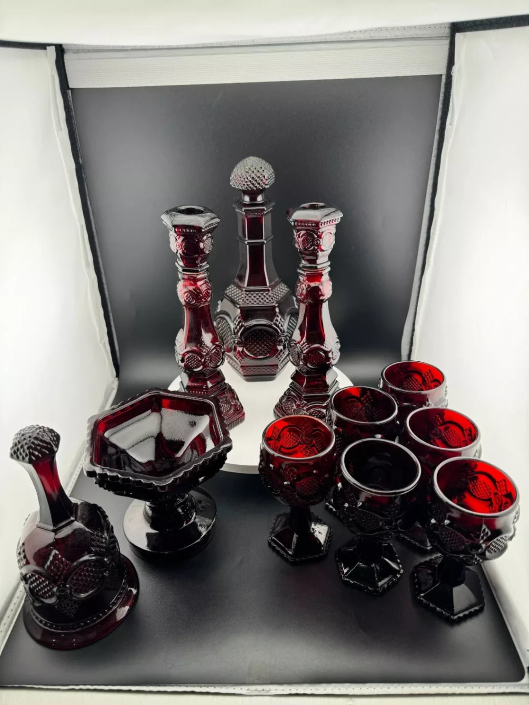 Avon Ruby Red 1876 Cape Cod Collection - Bell