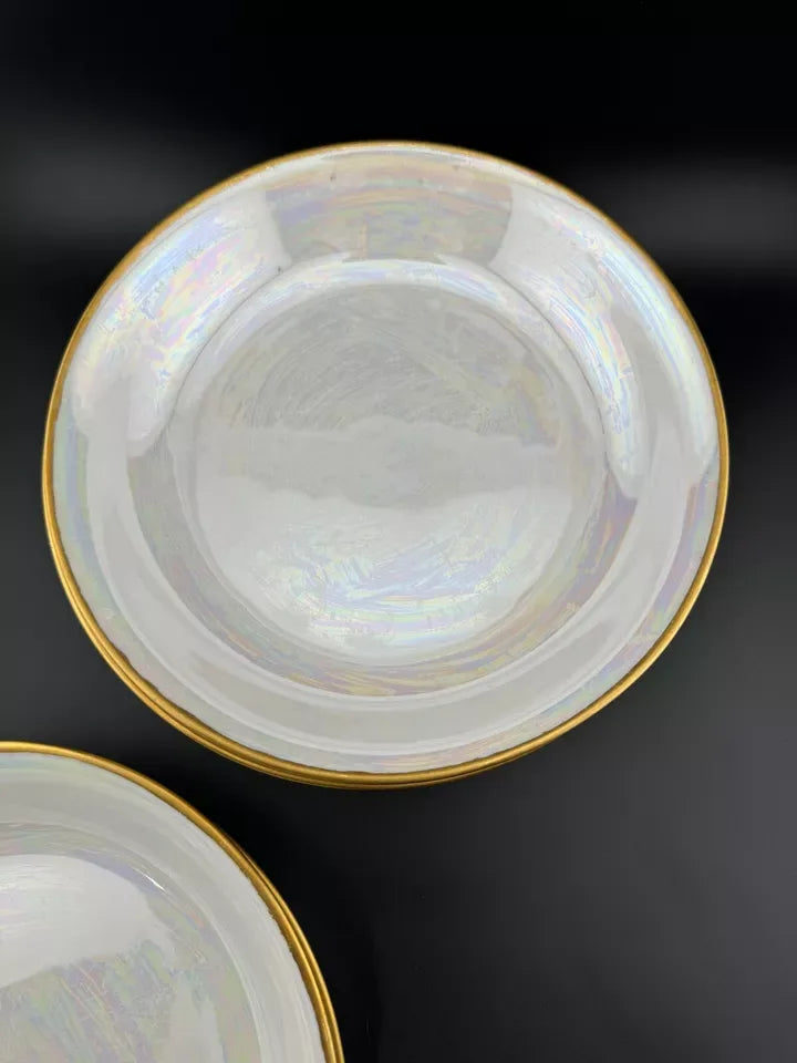 Vintage Nippon Lusterware Salad Bowls - Set of 6