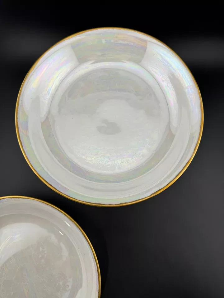 Vintage Nippon Lusterware Salad Bowls - Set of 6