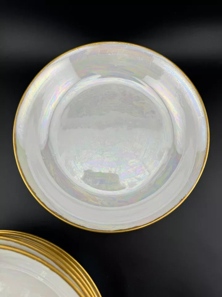 Vintage Nippon Lusterware Salad Bowls - Set of 6