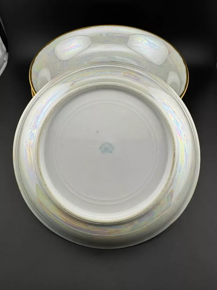 Vintage Nippon Lusterware Salad Bowls - Set of 6