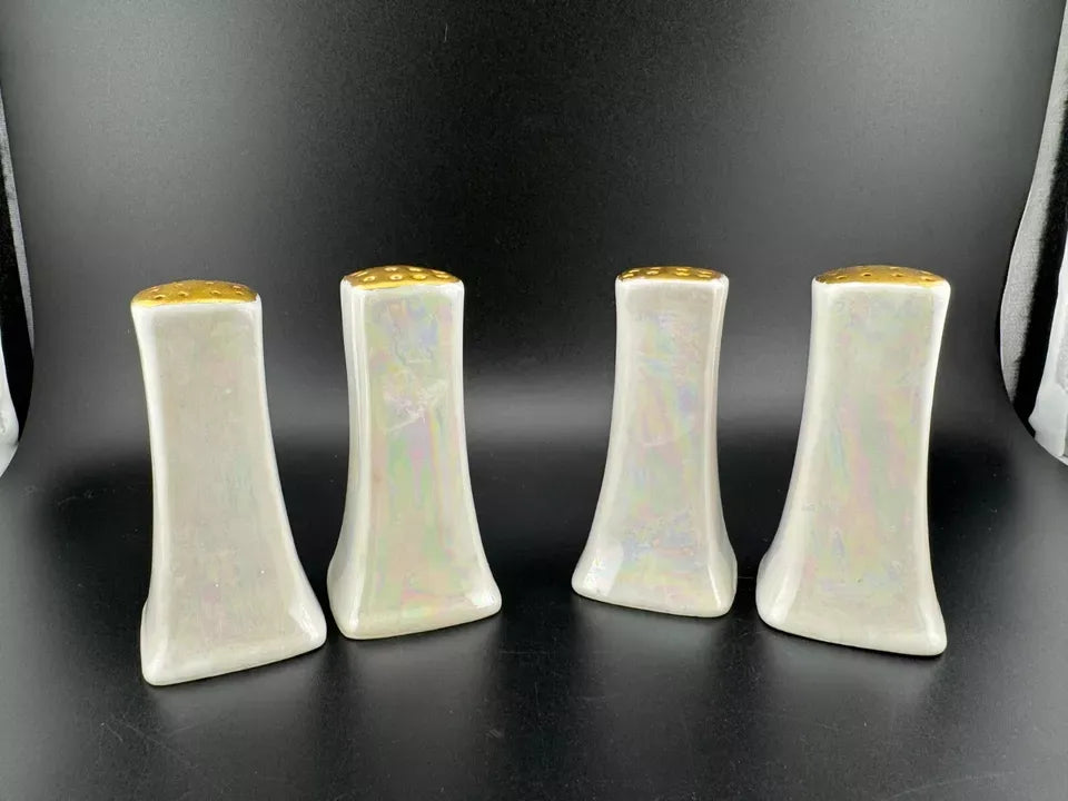 Vintage Lusterware Salt and Pepper Set