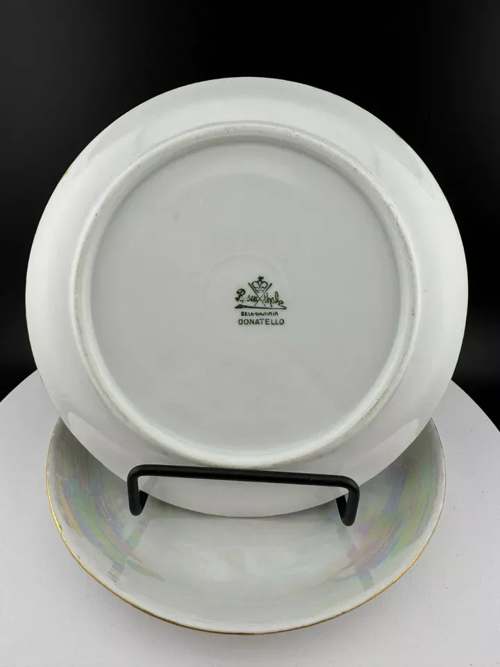 Vintage Lusterware Serviceware - Rosenthal Bavaria Tea - Saucer Only