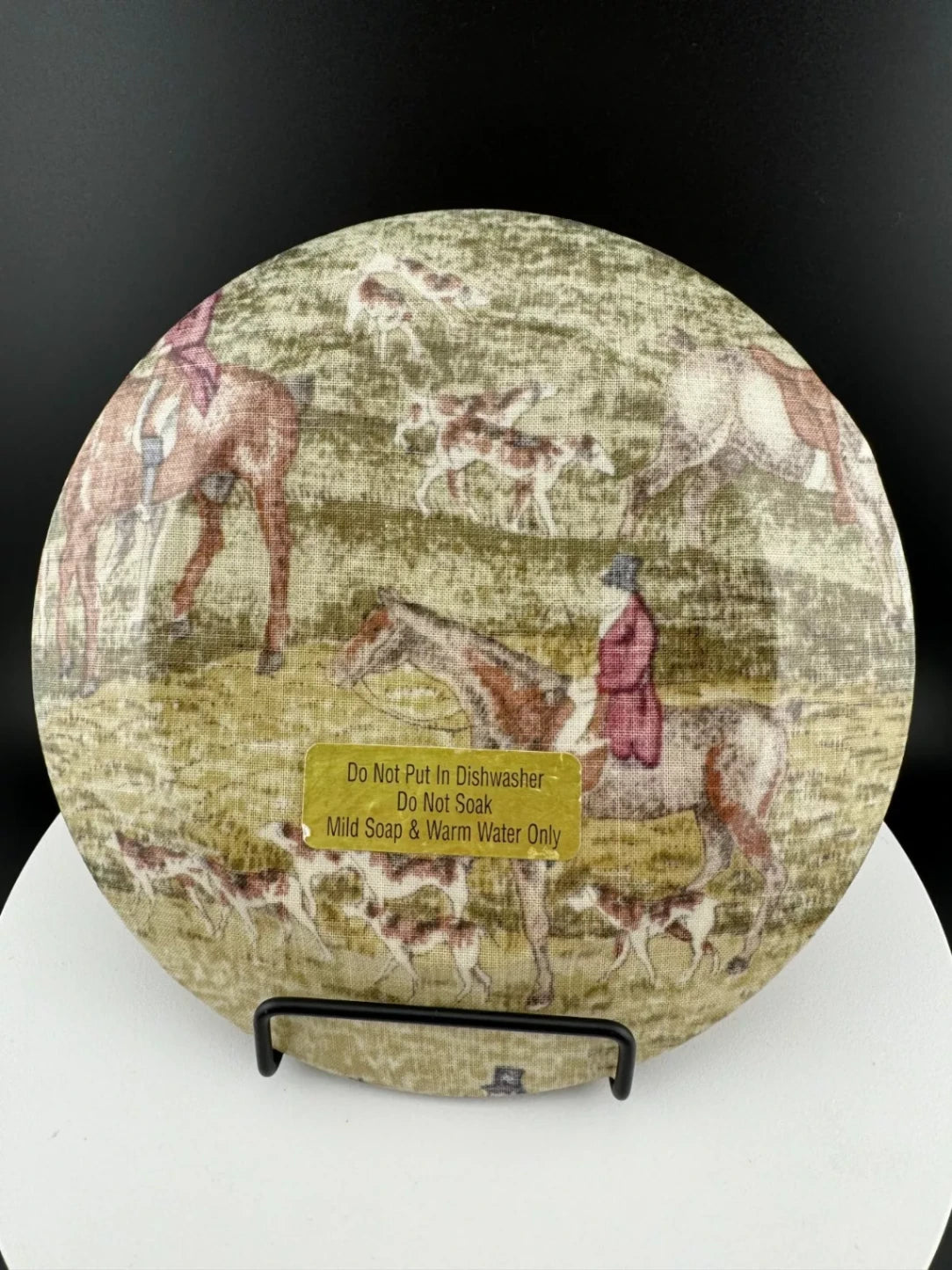 Foxhunt Theme Decorative 7' Plate