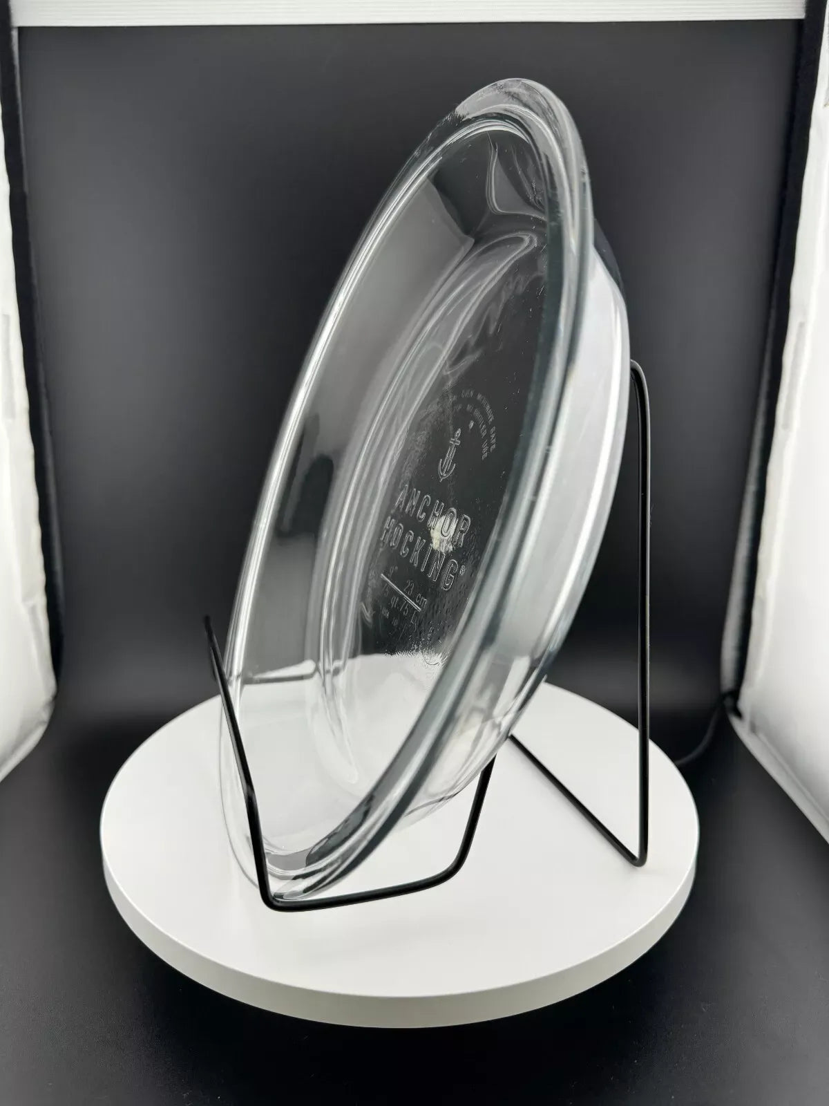 Anchor Hocking 9" Clear Glass Pie Plate