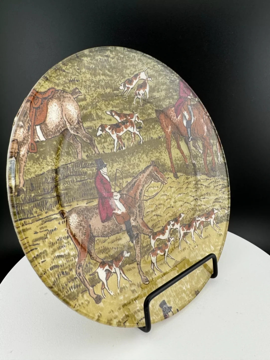 Foxhunt Theme Decorative 7' Plate
