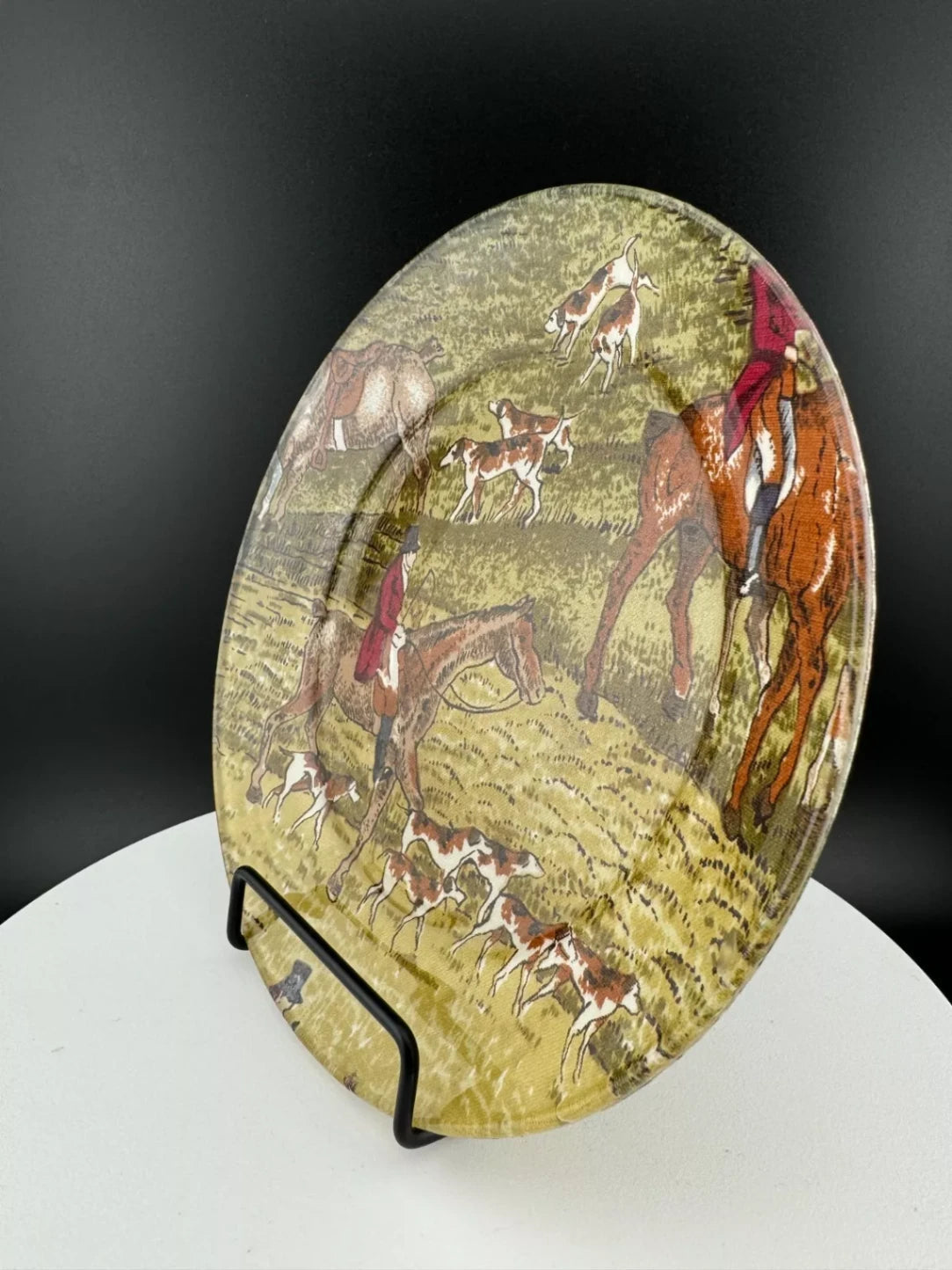 Foxhunt Theme Decorative 7' Plate