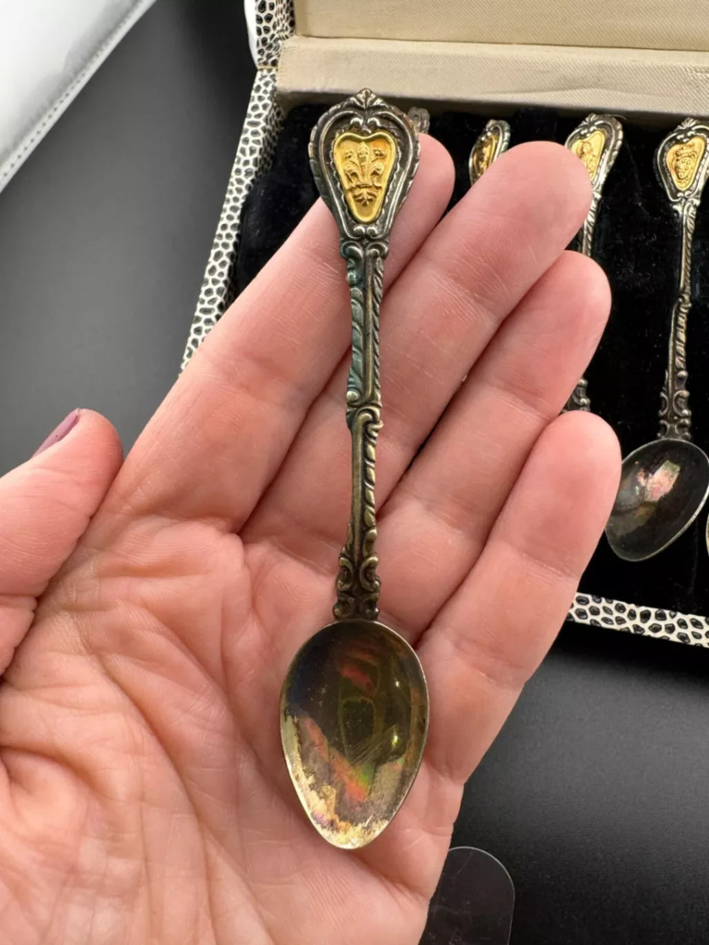 A Deluxe Club Selection, Around the World Shoppers Club Demitasse Spoon Set