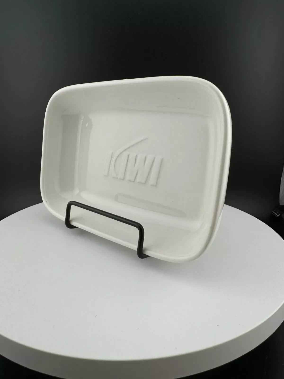 Kiwi International Airlines Ceramic Soap Dish by Pfaltzgraff