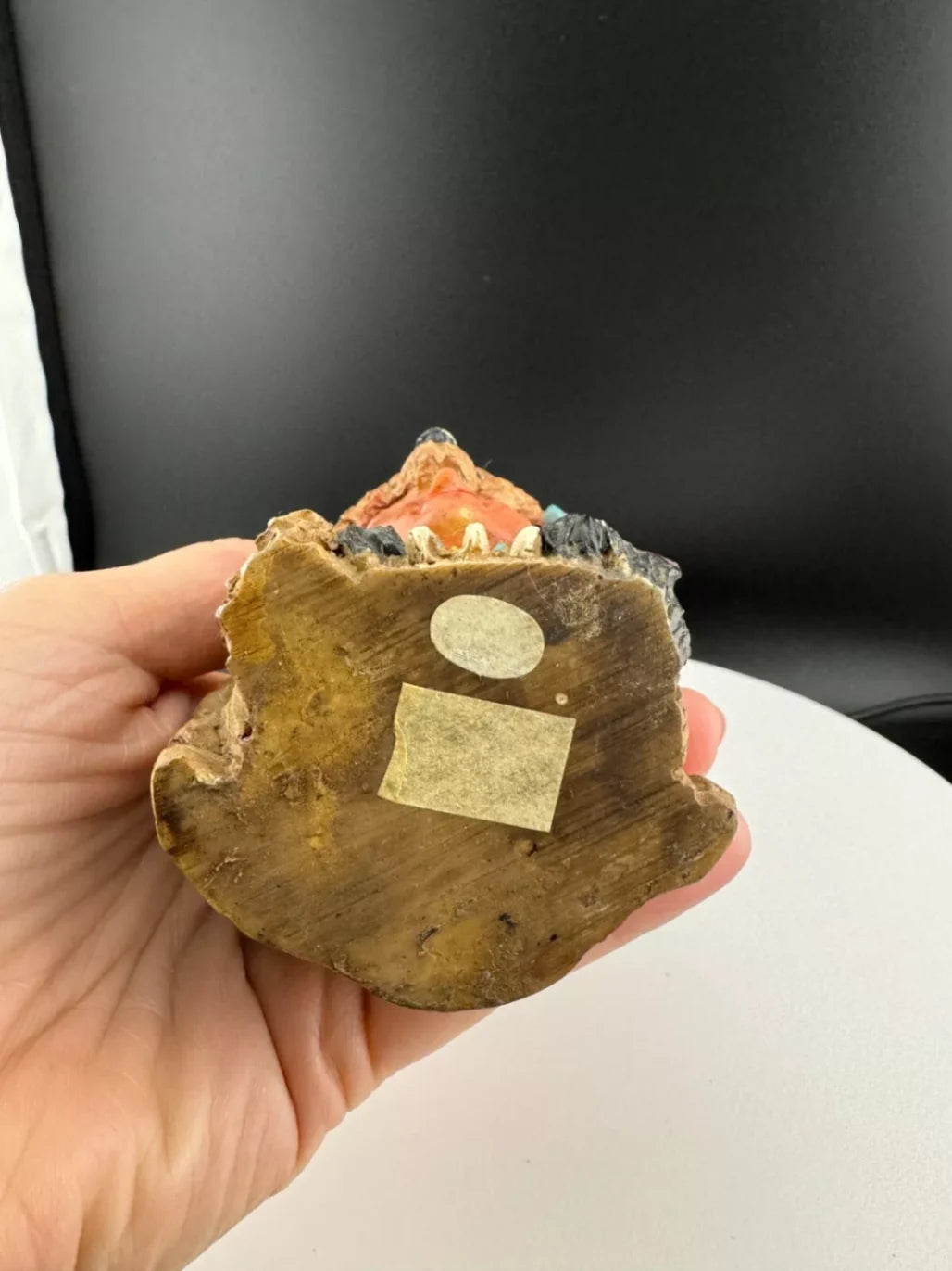 Ceramic Native American Totem Figurine