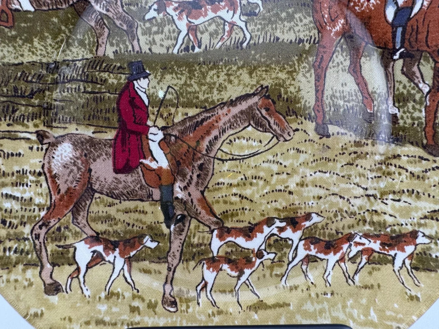 Foxhunt Theme Decorative 7' Plate