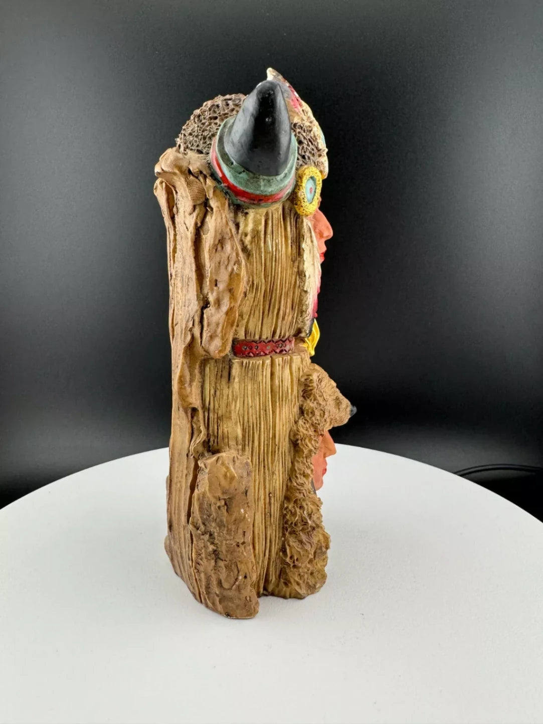 Ceramic Native American Totem Figurine