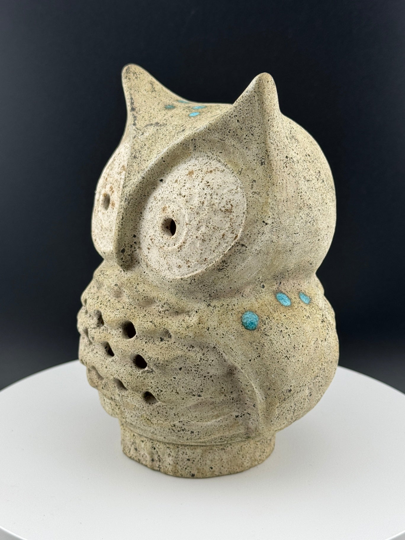 Funky Ceramic Owl Tealight Holder
