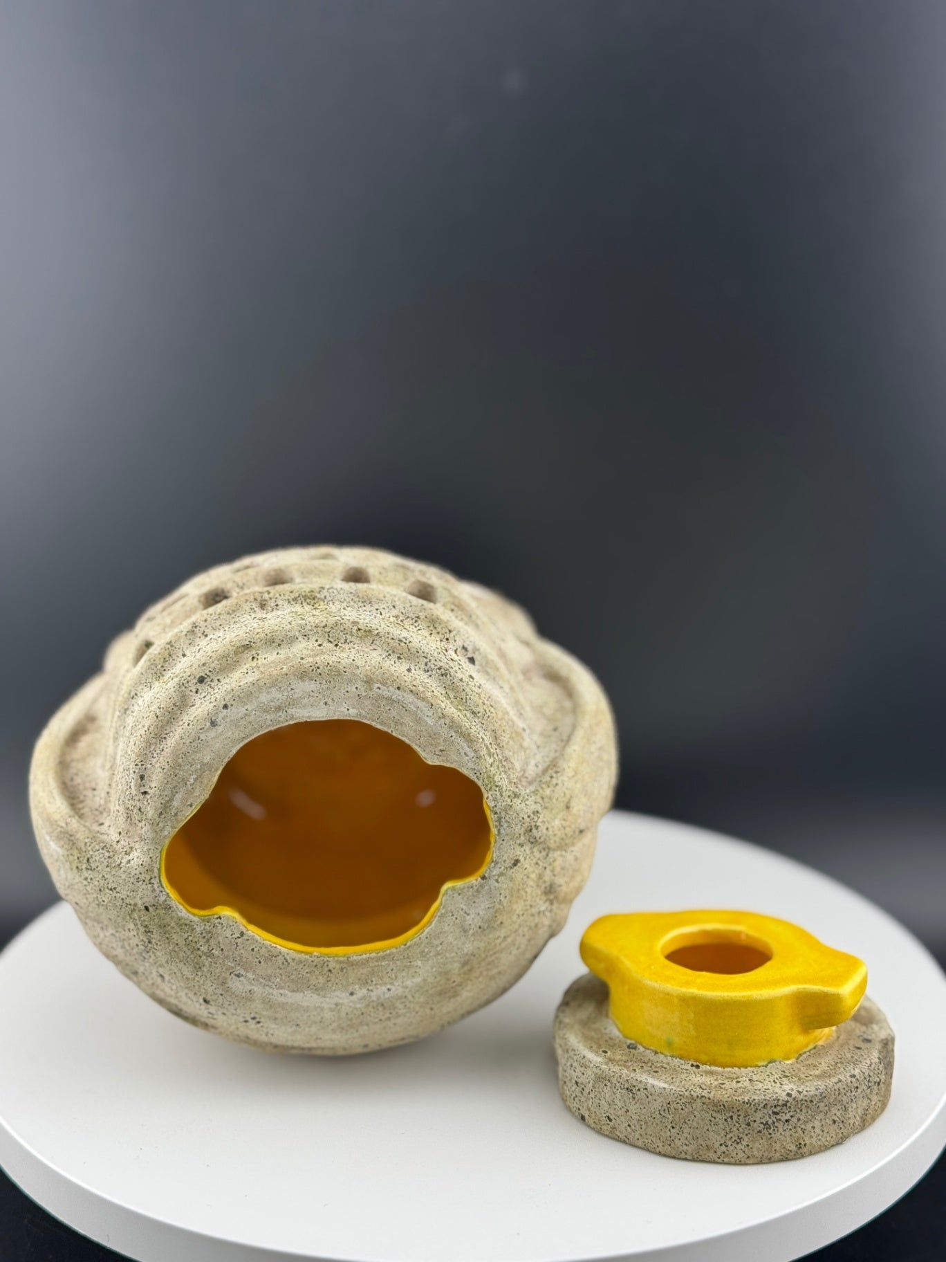 Funky Ceramic Owl Tealight Holder