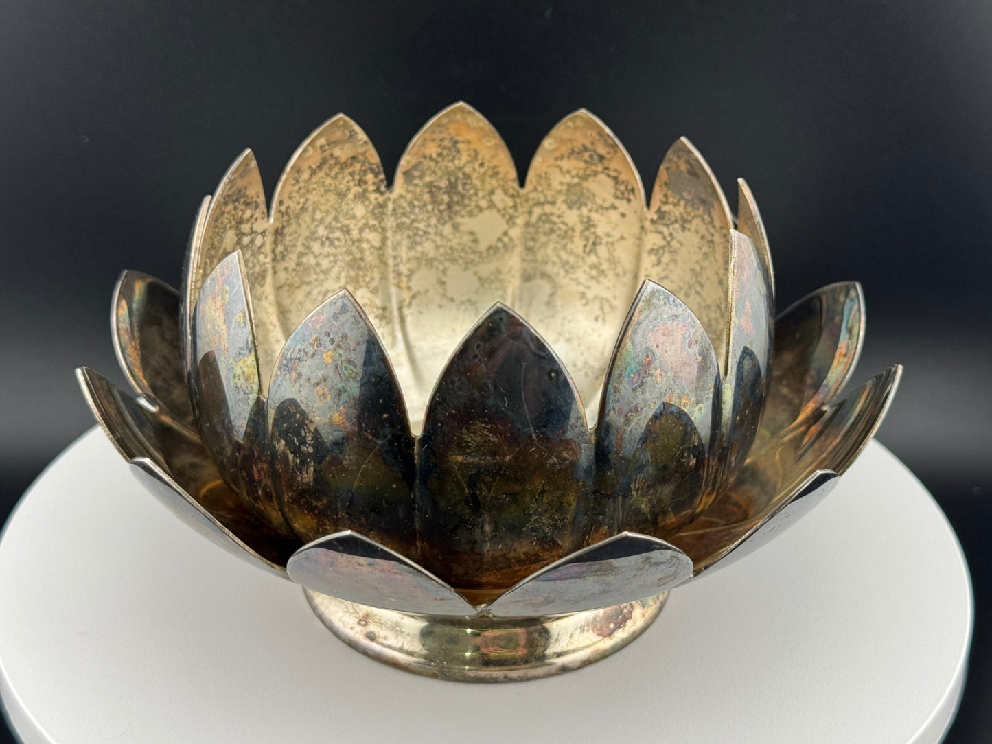 Reed & Barton 2-Piece Lotus Centerpiece