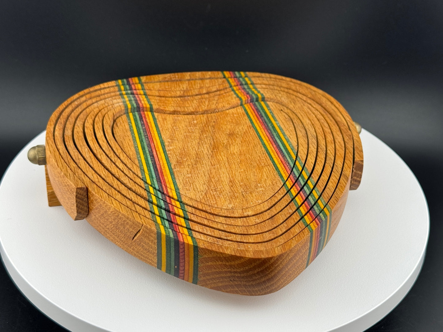 Folding Wooden Basket