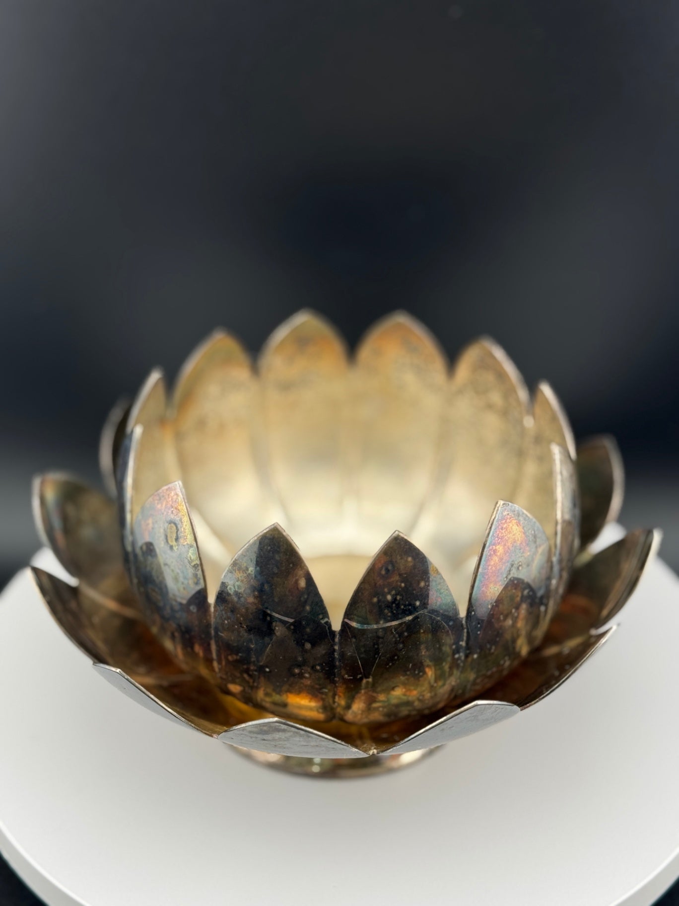 Reed & Barton 2-Piece Lotus Centerpiece