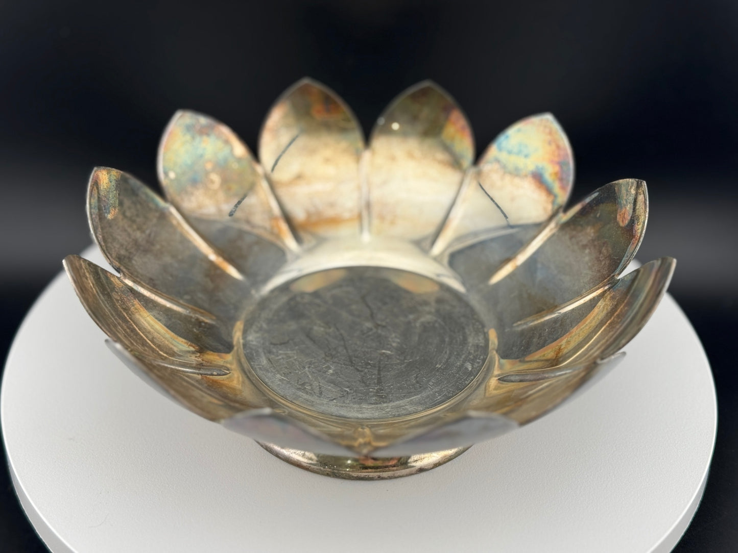 Reed & Barton 2-Piece Lotus Centerpiece