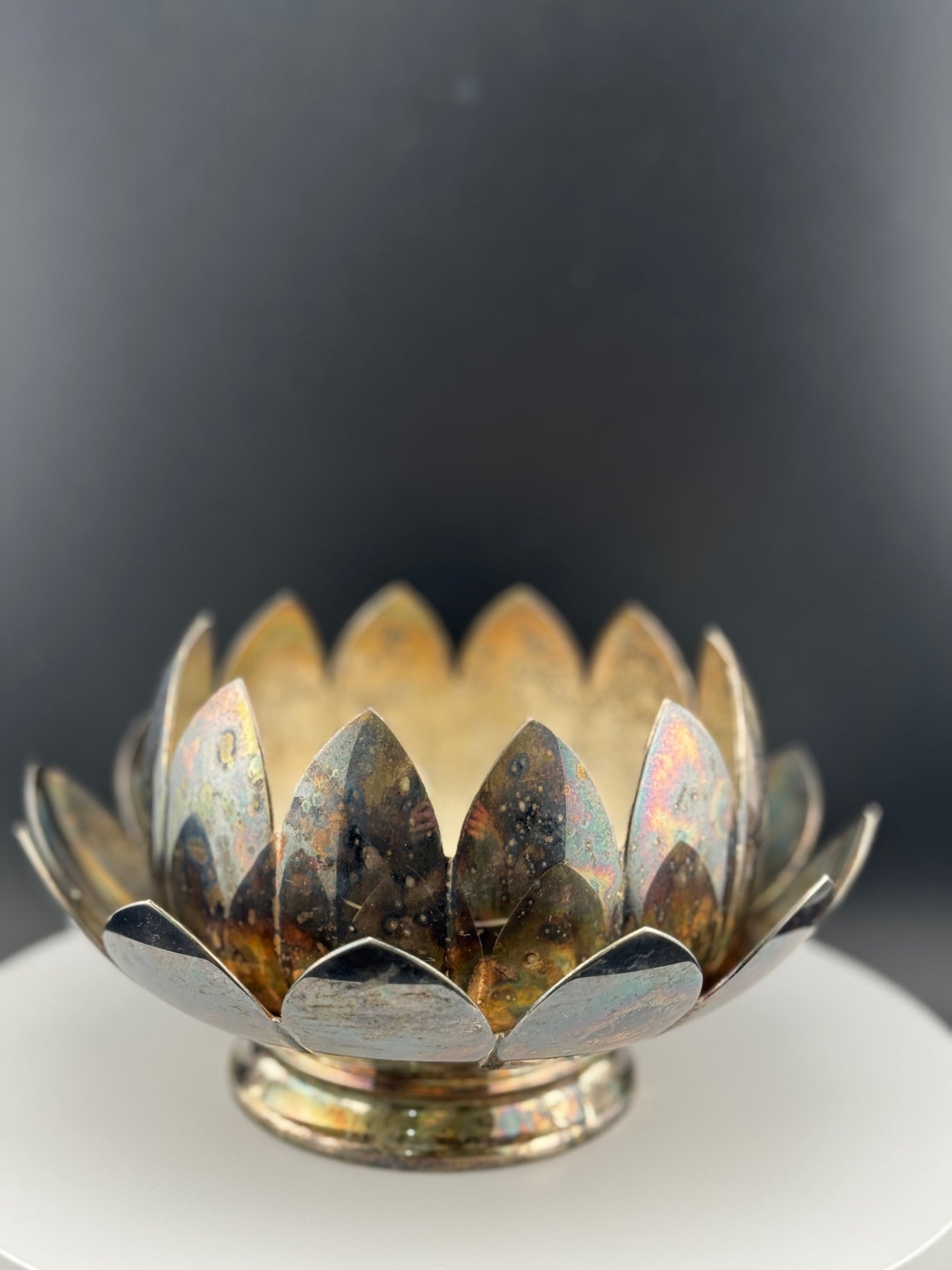 Reed & Barton 2-Piece Lotus Centerpiece