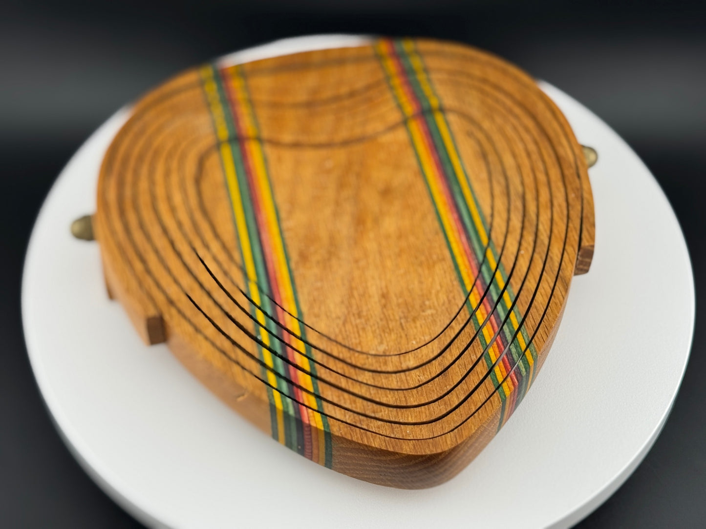 Folding Wooden Basket