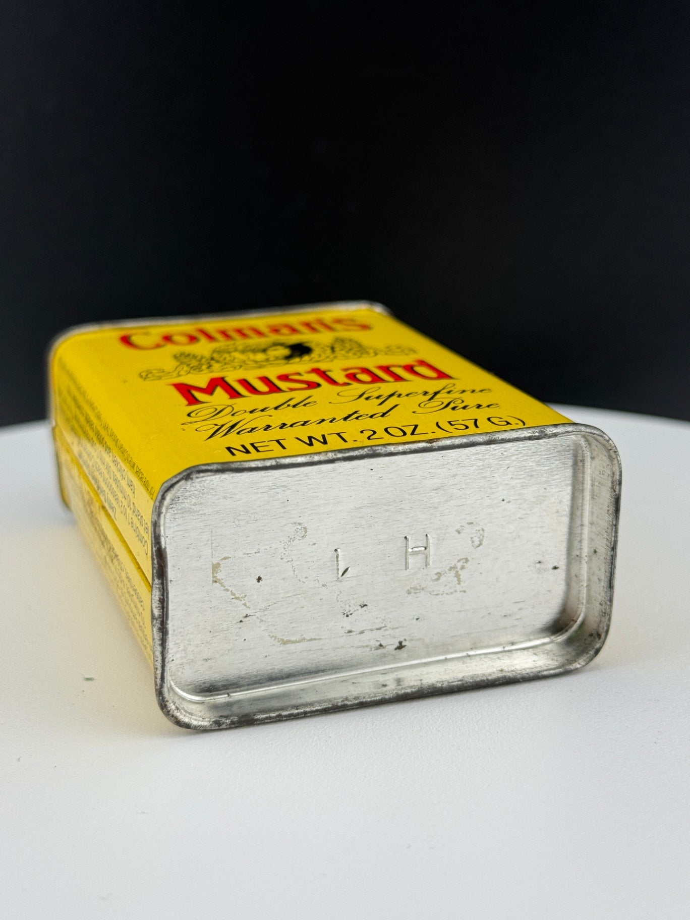 Vintage Colman's Mustard Double Superfine Tin