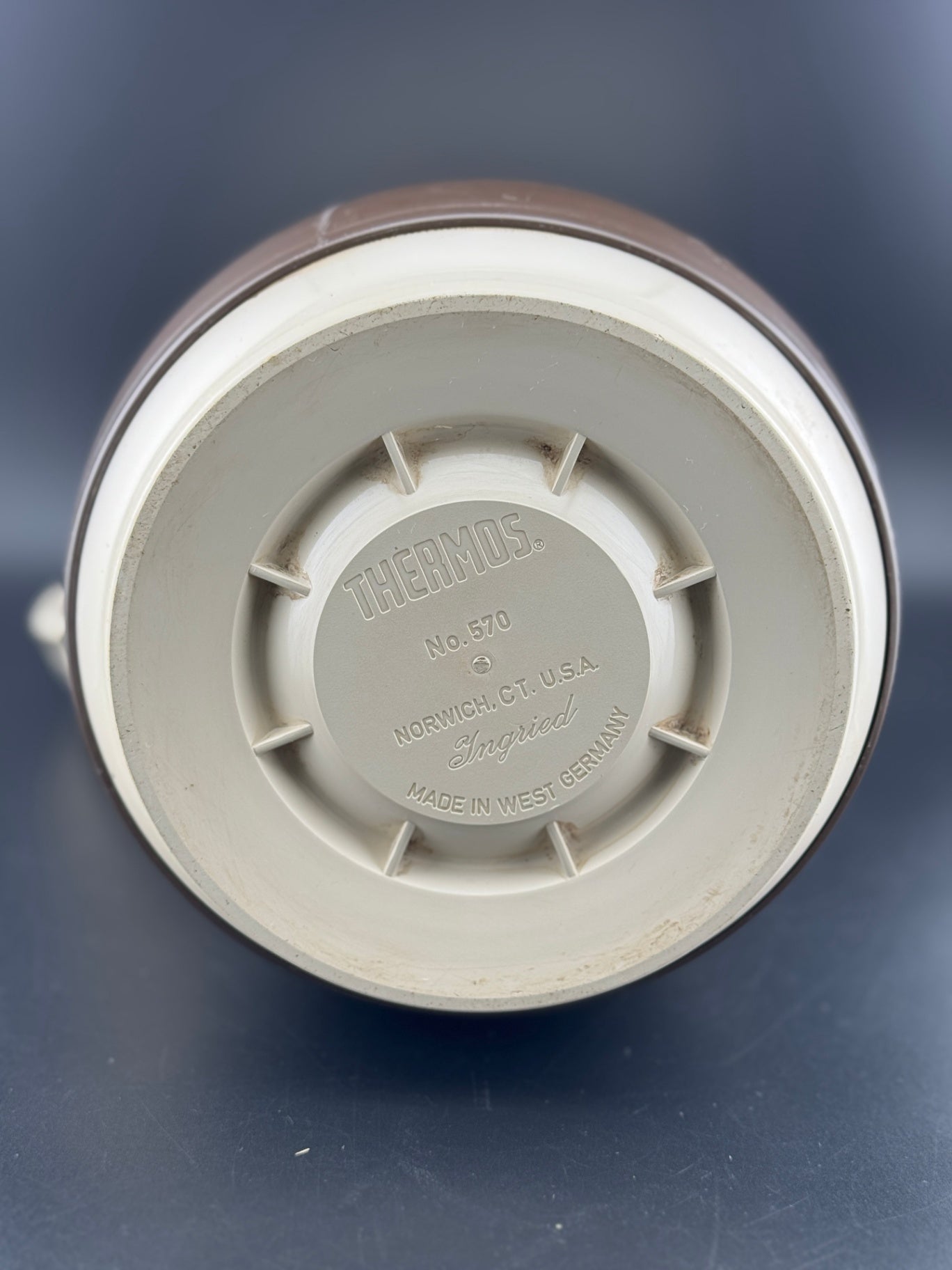 Vintage Thermos No. 570 Ingried - Beige & Brown