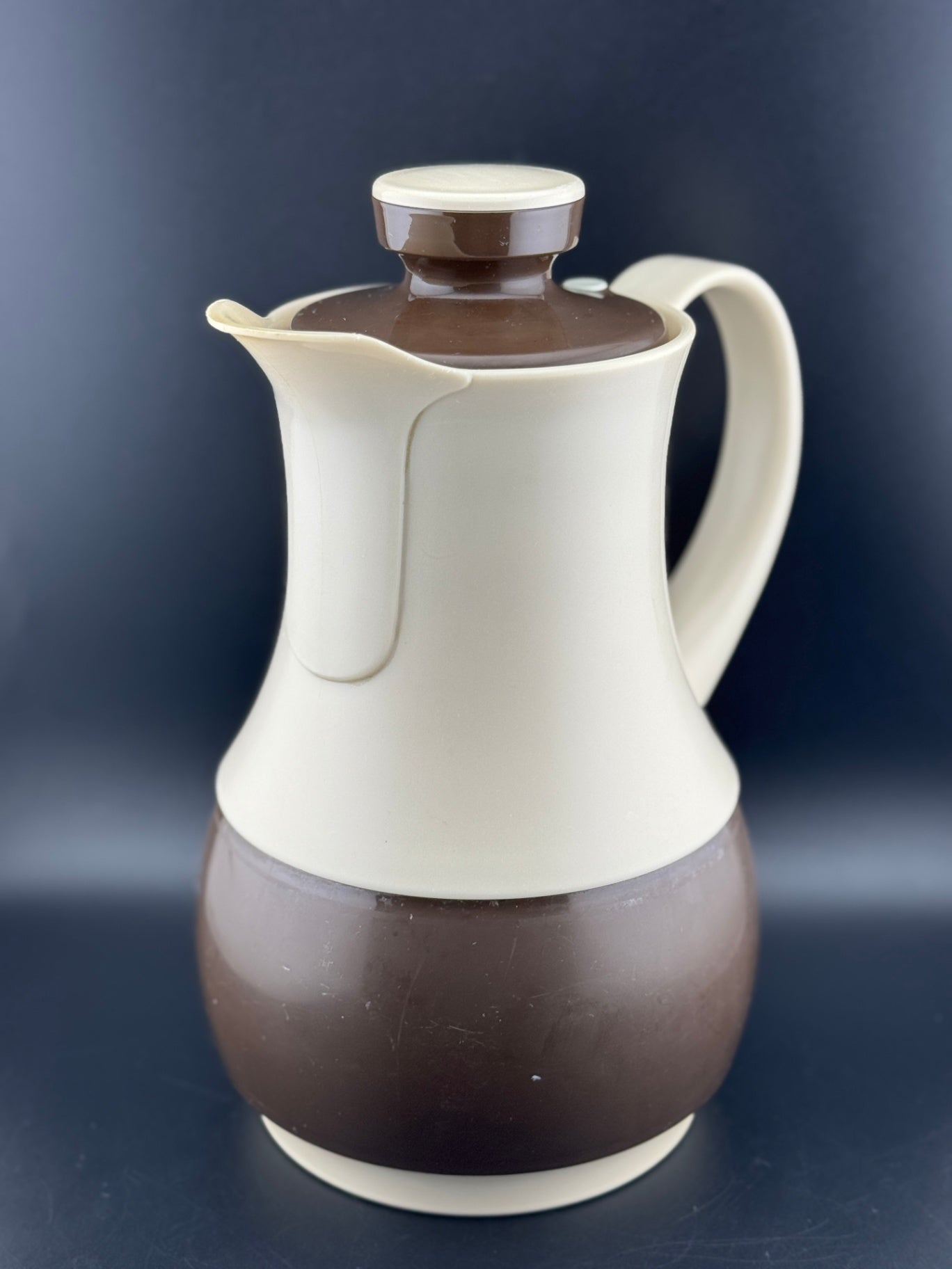 Vintage Thermos No. 570 Ingried - Beige & Brown