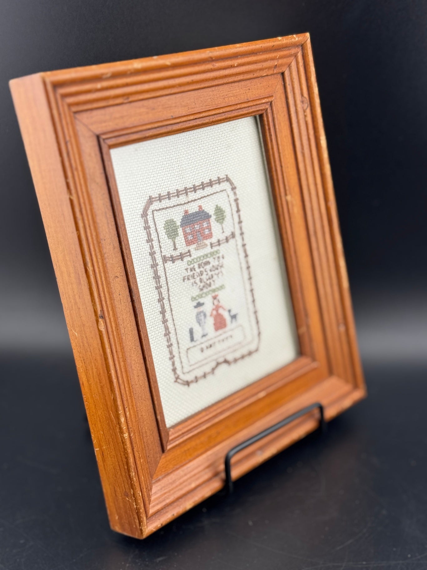 The Road to a Friend's Cross Stitch