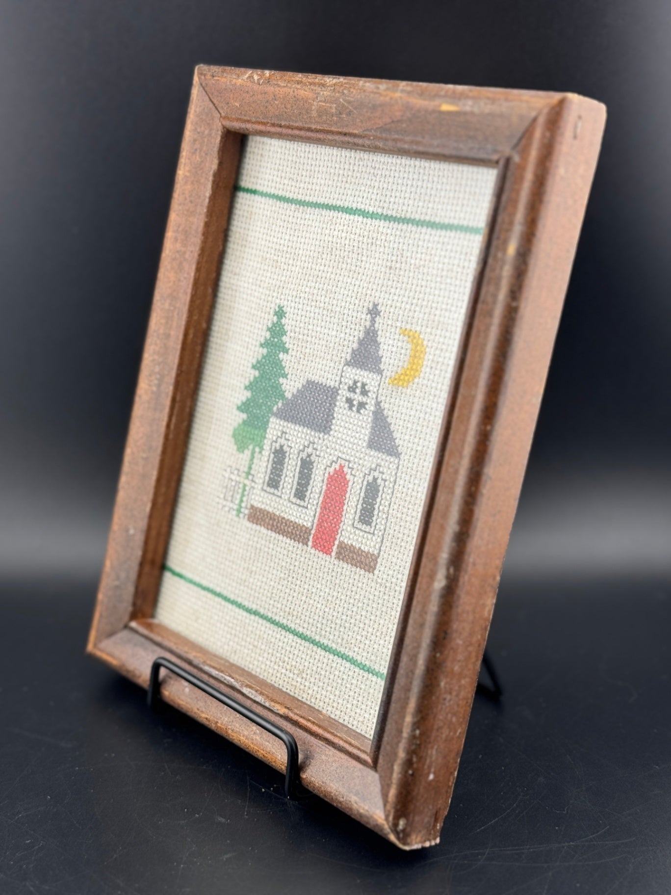 Little White Church Cross Stitch