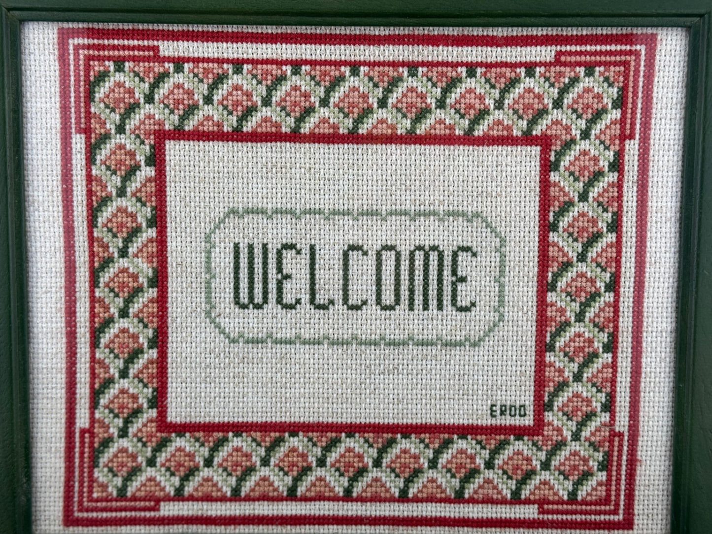 Welcome Cross Stitch