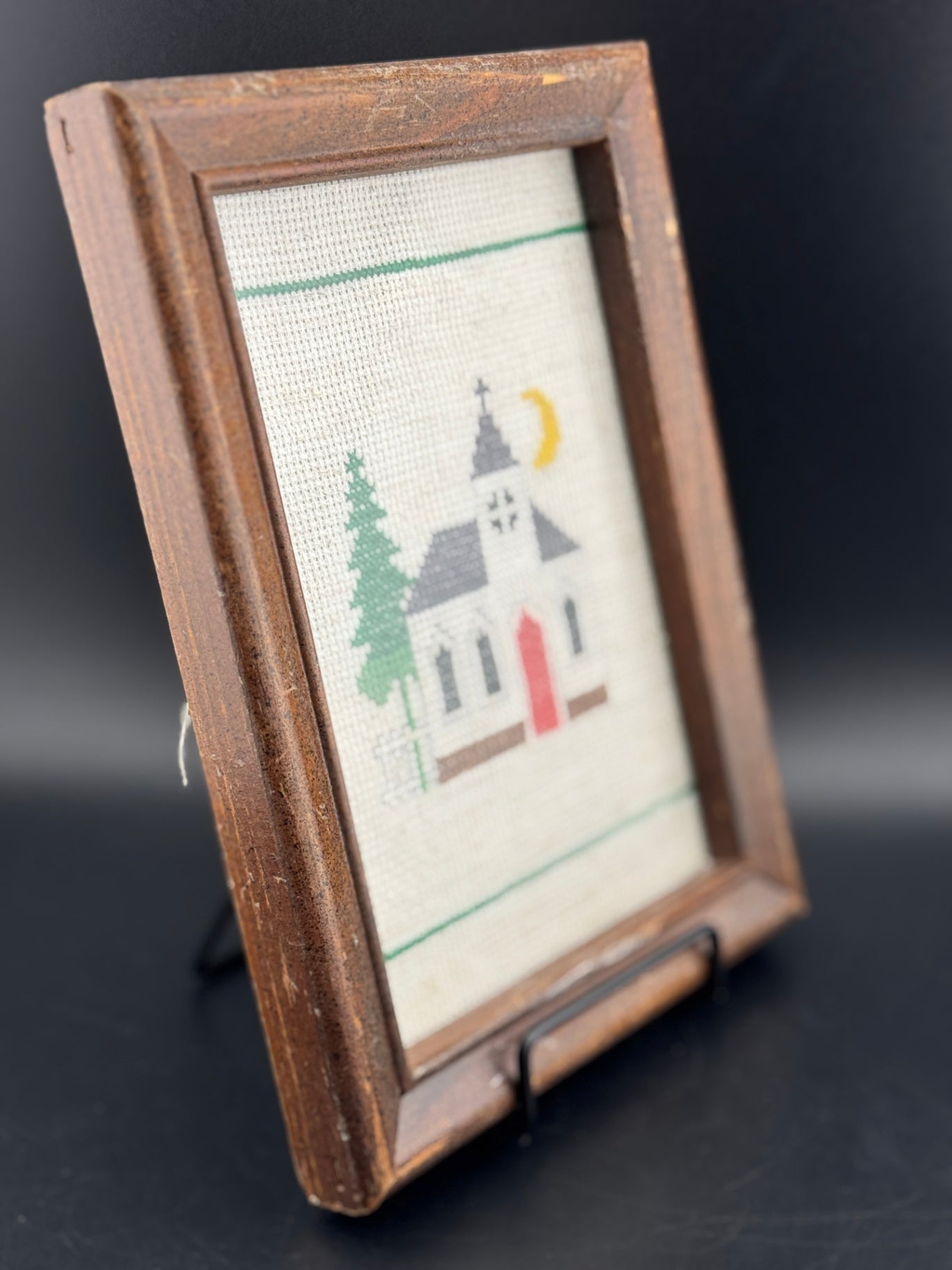 Little White Church Cross Stitch